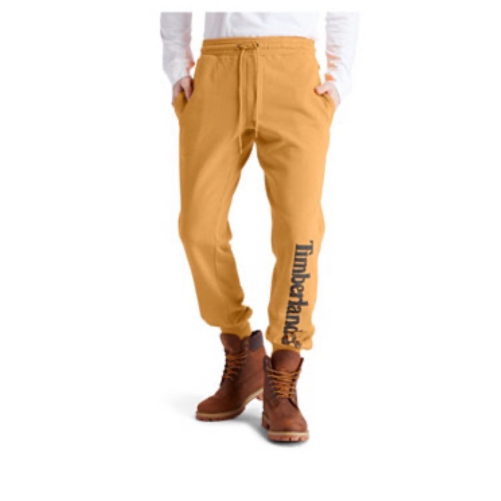 Timberland Logo Sweat pants Sz Small-0150